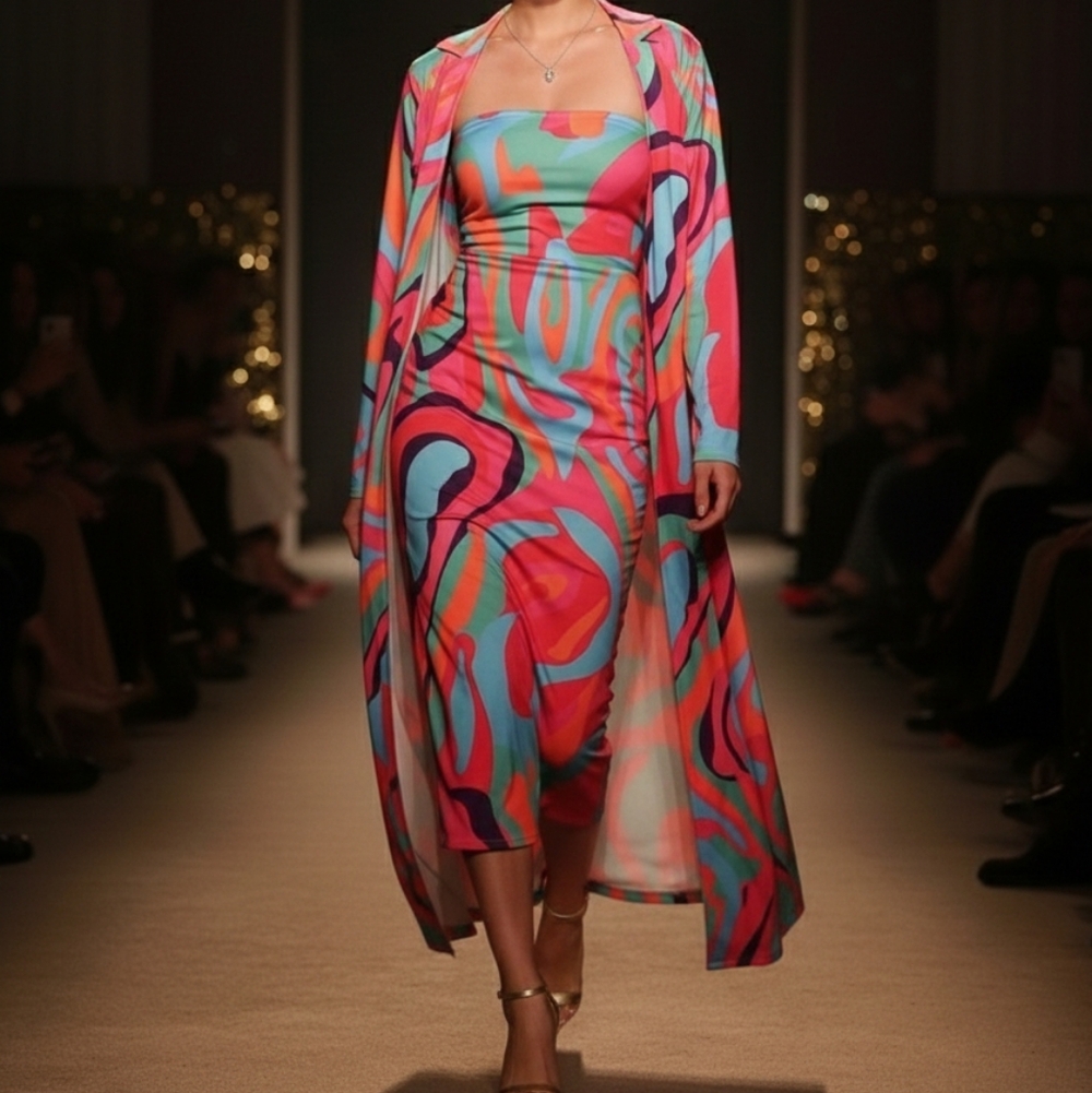 Vibrant Multicolor Dress